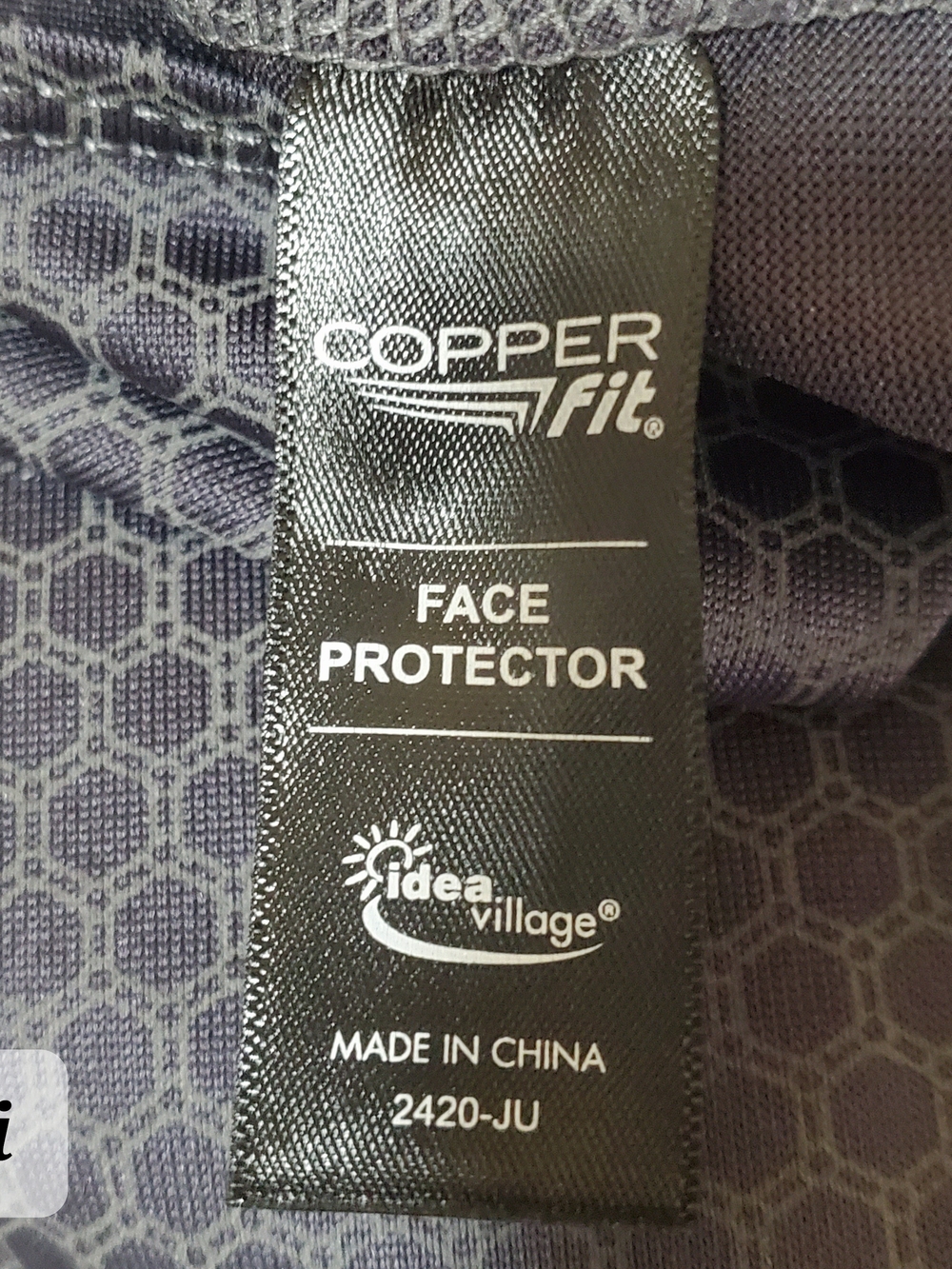 Face Protector gray - Picture 6 of 7